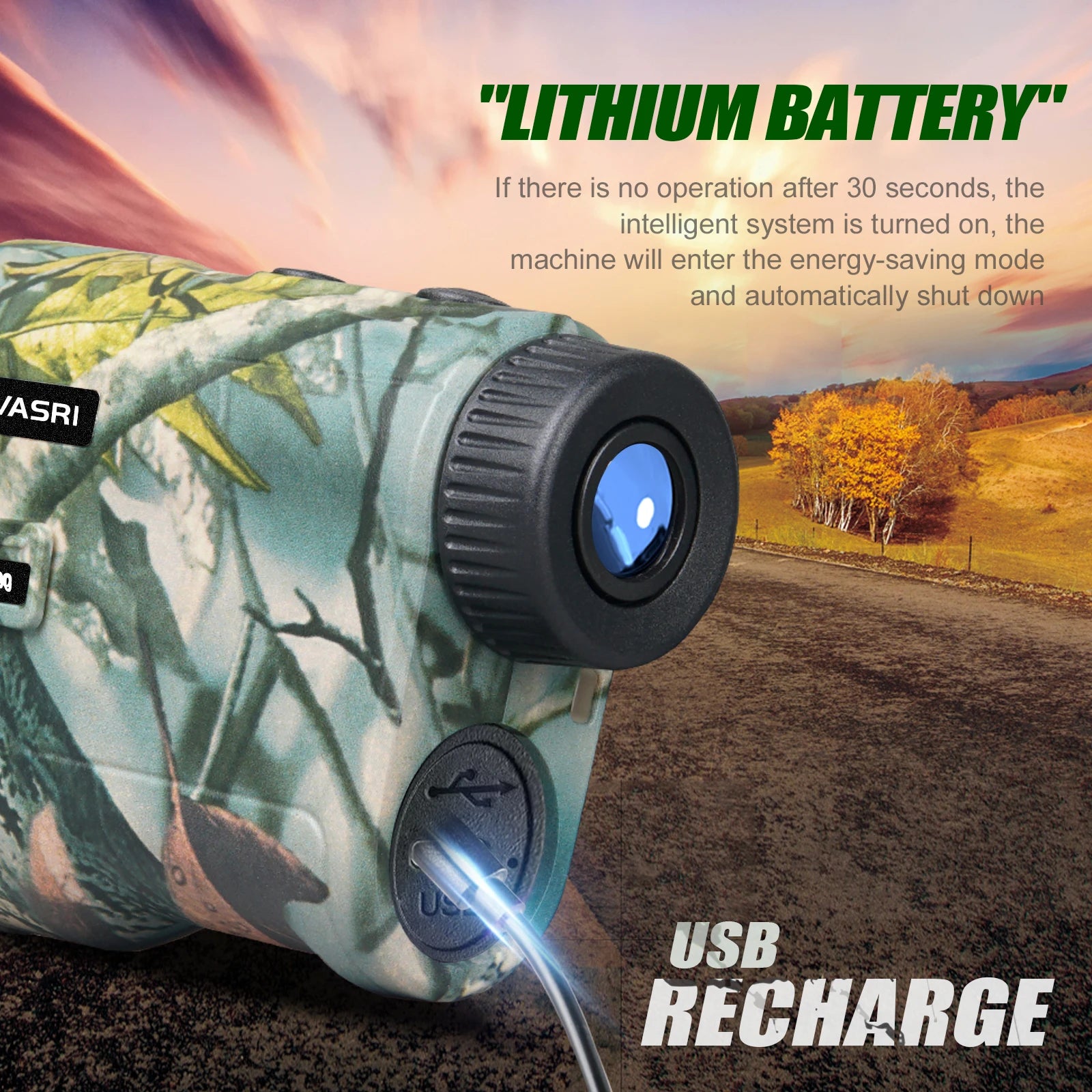 REVASRI 1000M Hunting Range Finder