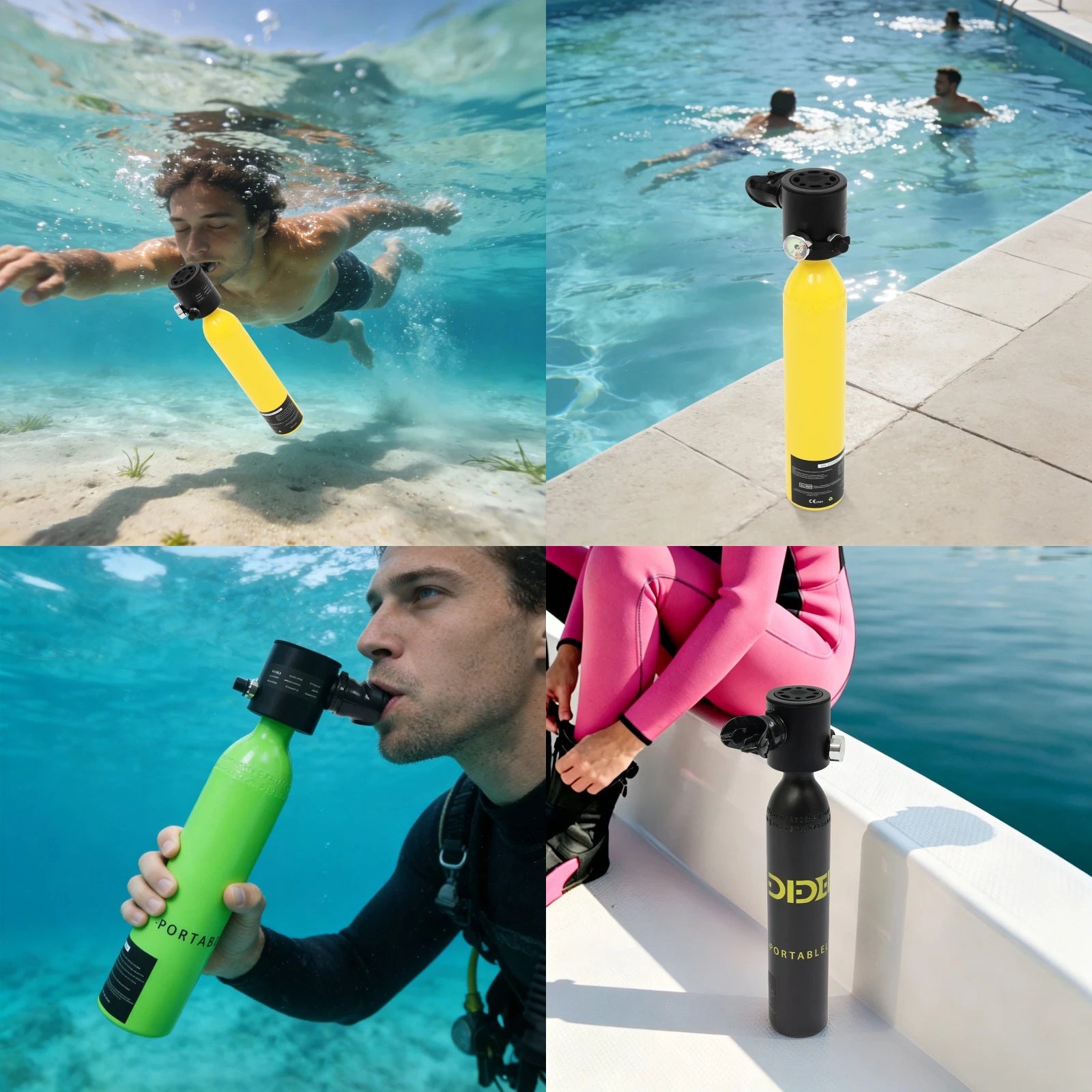 0.5L Mini Scuba Tank