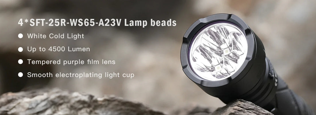 Sofirn SR15 4500LM Flashlight