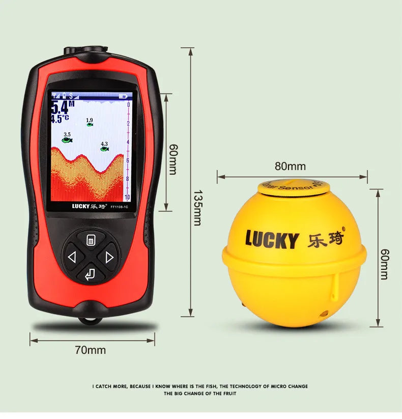 Handheld Wireless Sonar Sensor Fish Finder