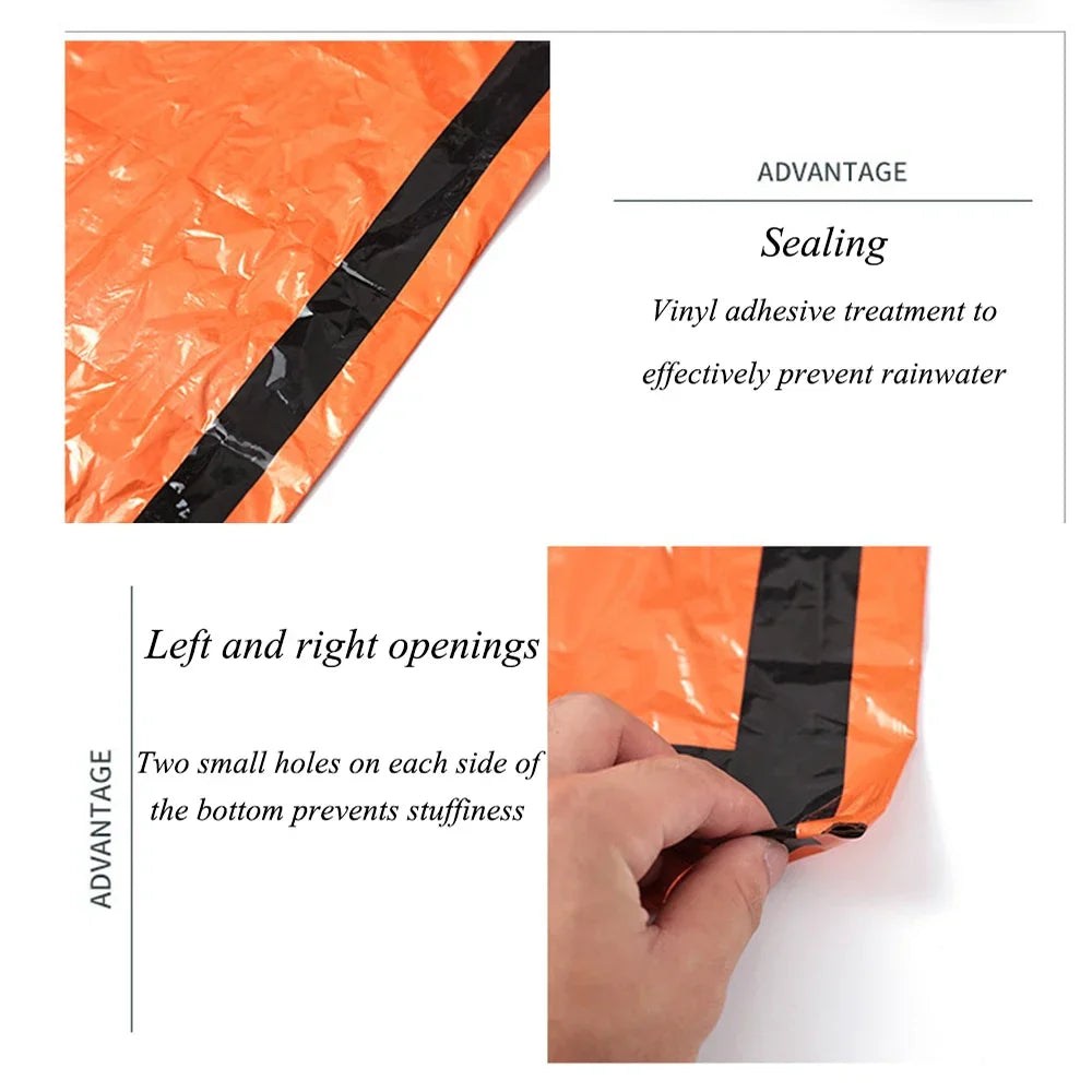 Emergency Survival Sleeping Bag – Waterproof Thermal Mylar Sack