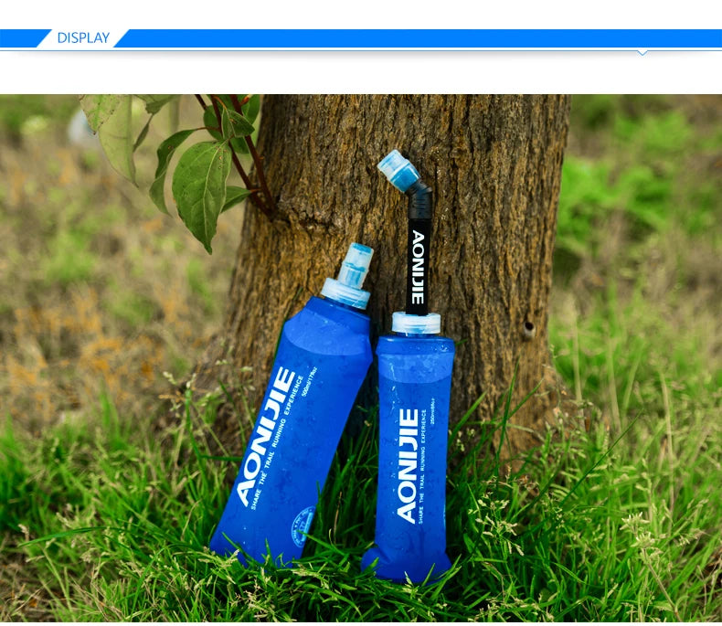 AONIJIE SD09 SD10 250ml 500ml Soft Flask Folding Collapsible Water Bottle
