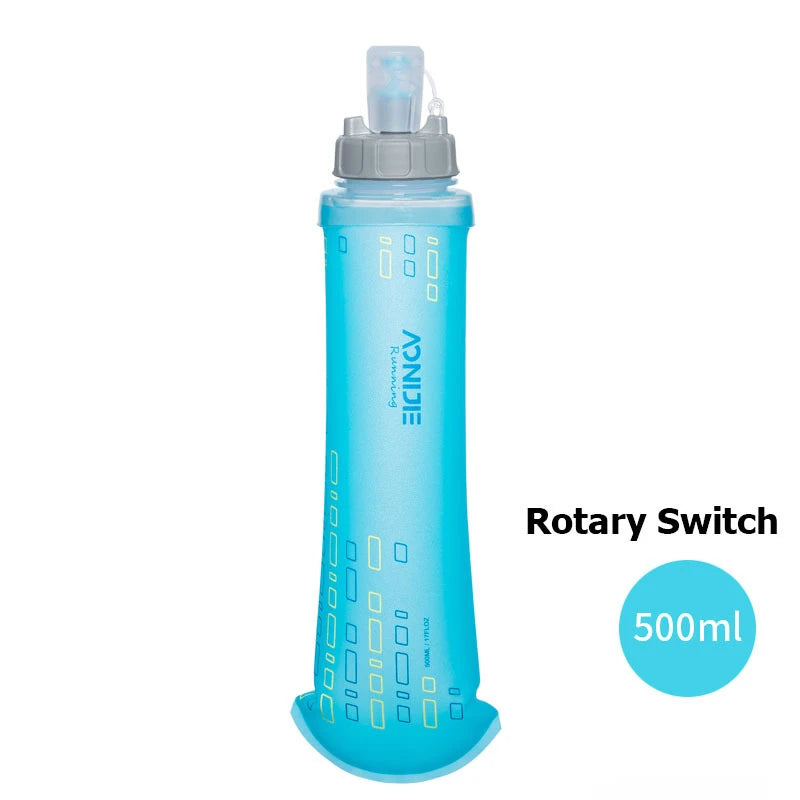 AONIJIE SD09 SD10 250ml 500ml Soft Flask Folding Collapsible Water Bottle
