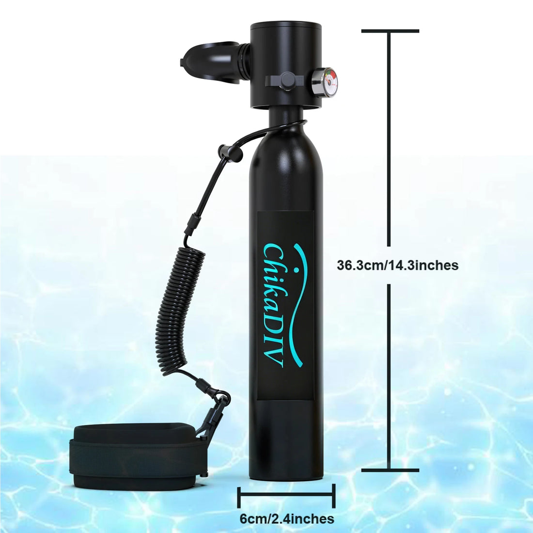 ChikaDIV 0.5L Mini Scuba Diving Tank