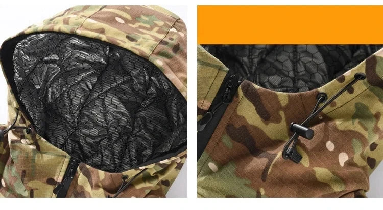 Winter Heat Reflection Warm Coats, Cargo Pants Set