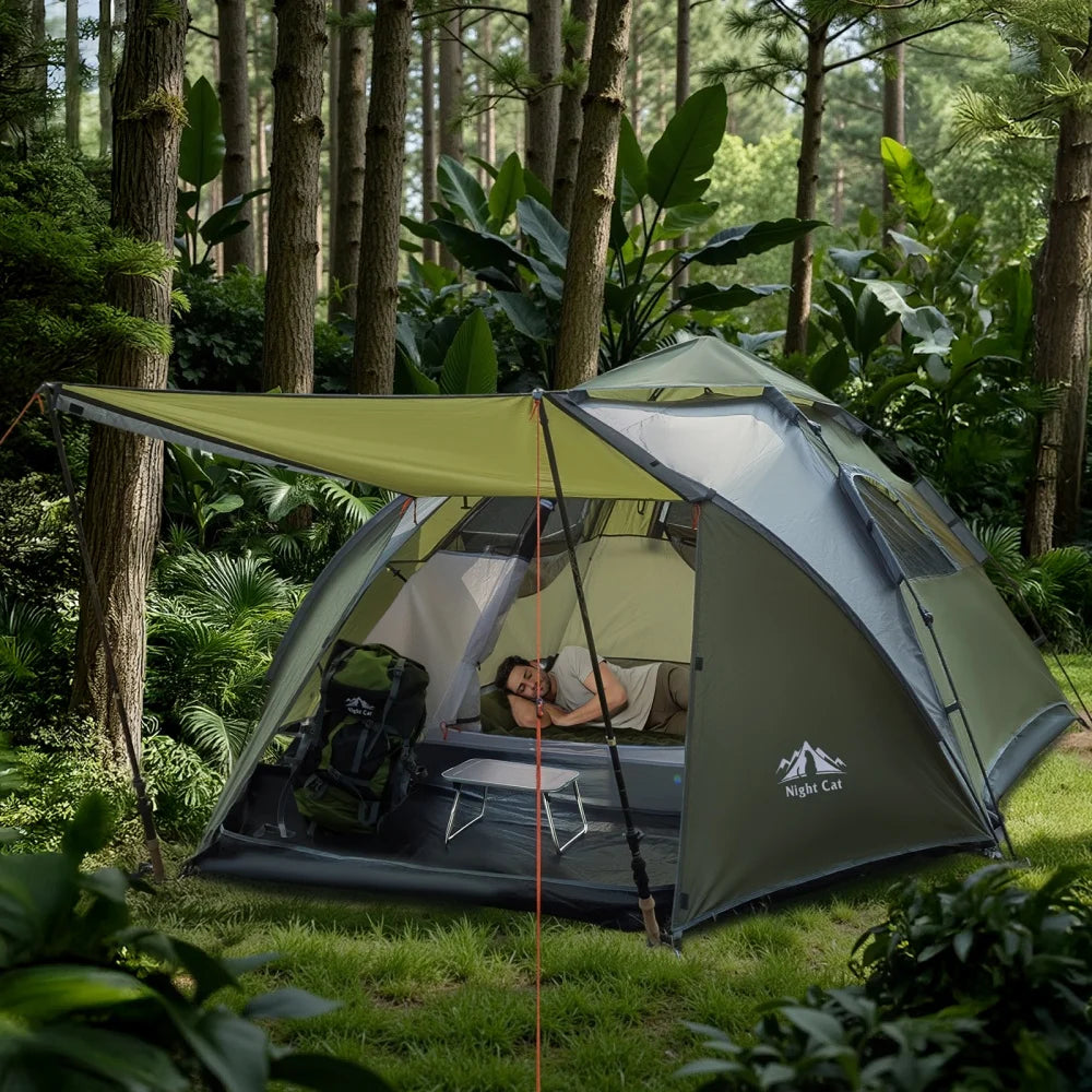 Night Cat Pop Up Tent