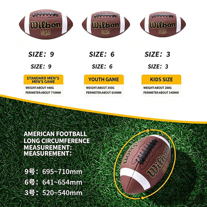 Football Ball Size3/6/9 for Kids Youth Adult Practice Ball