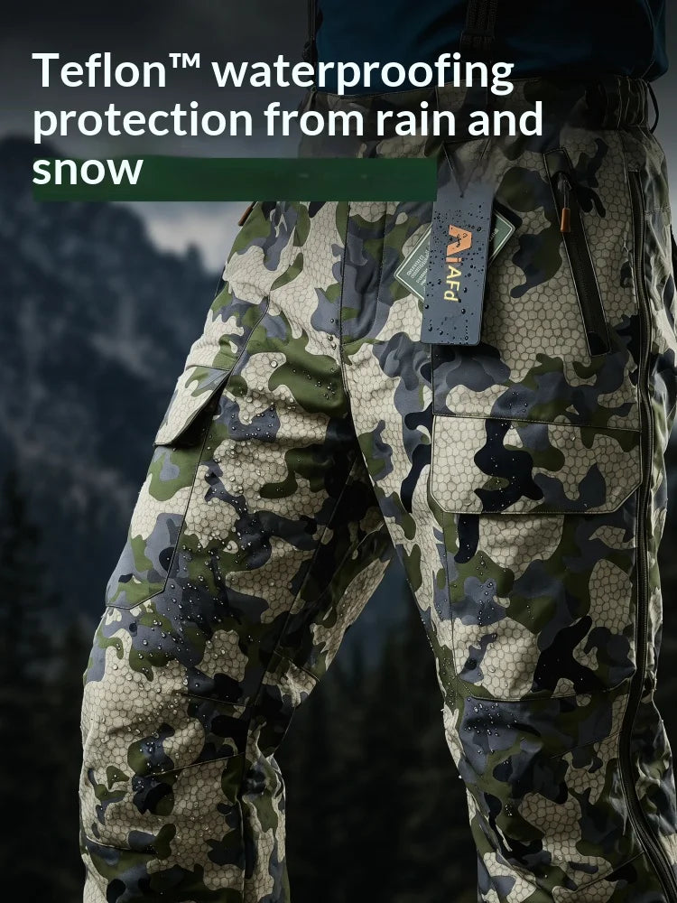 Men's Boreal Aerolite Bib Insulated Camouflage Hunting Pant
