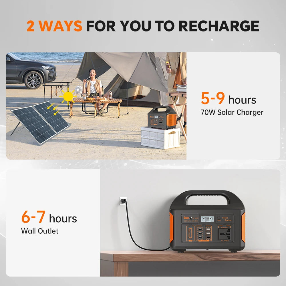 500W 460Wh Portable Power Station