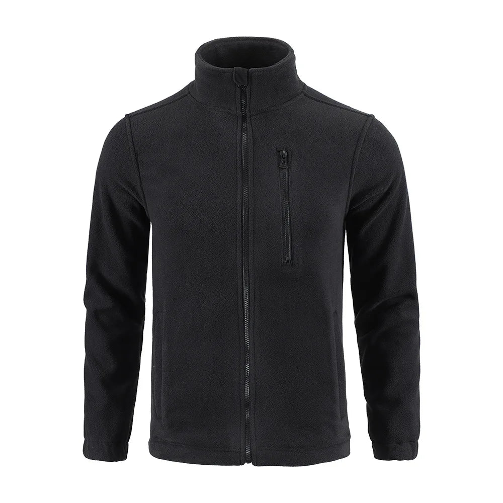Camouflage Fleece Jacket Double-Sided
