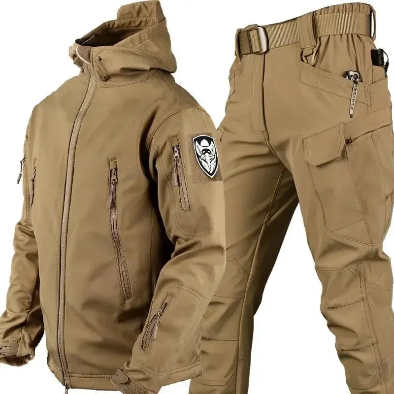 Fleece Men Waterproof Suit