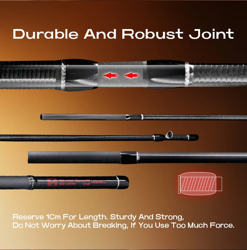 Seasir Salminus XF M/MH Spining&Casting Fishing Rod