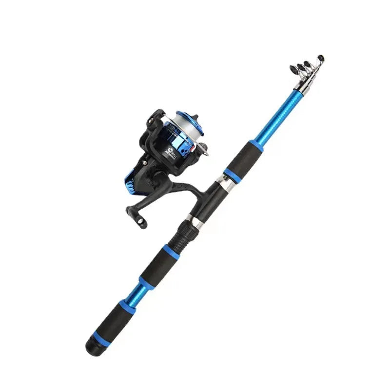 BRAVMACK Travel Telescopic Fishing Rod Full Kit