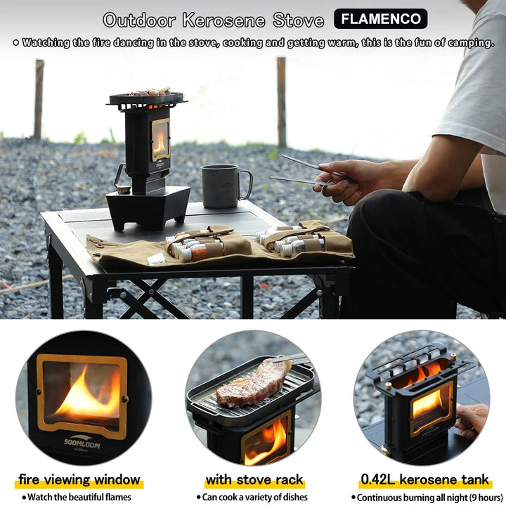 Soomloom Retro Firedance Oil Lamp Stove