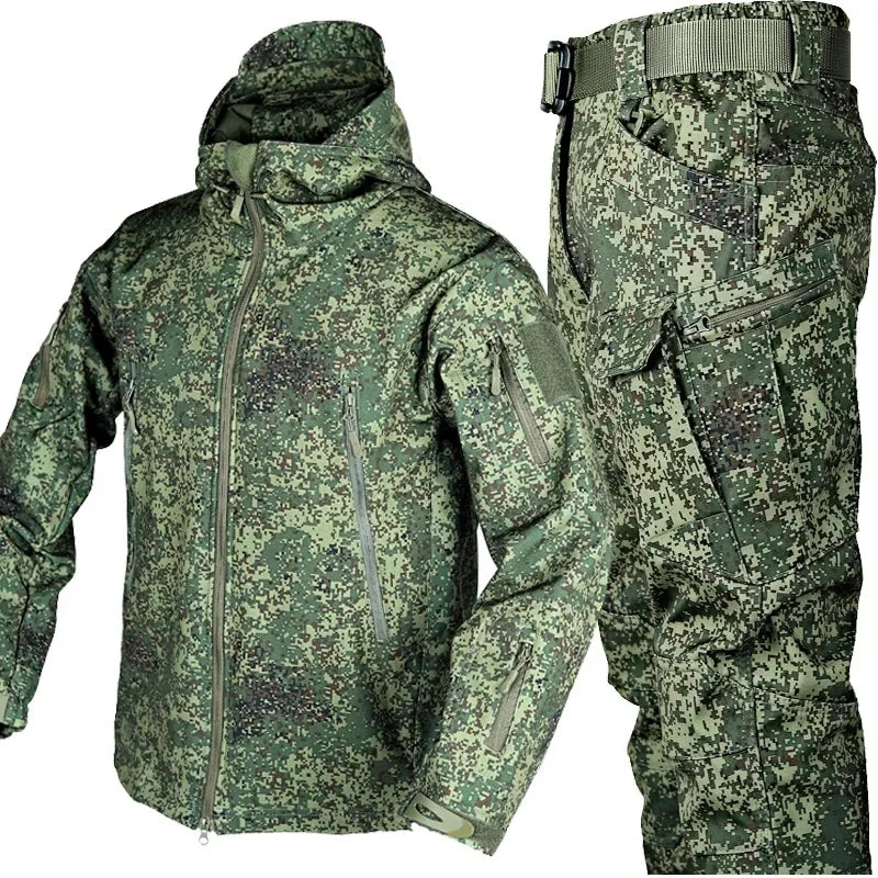 Fleece Men Waterproof Suit