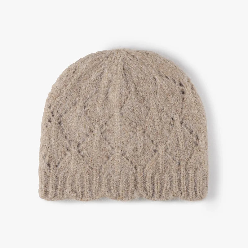 Women’s Thick Knit Jacquard Beanie