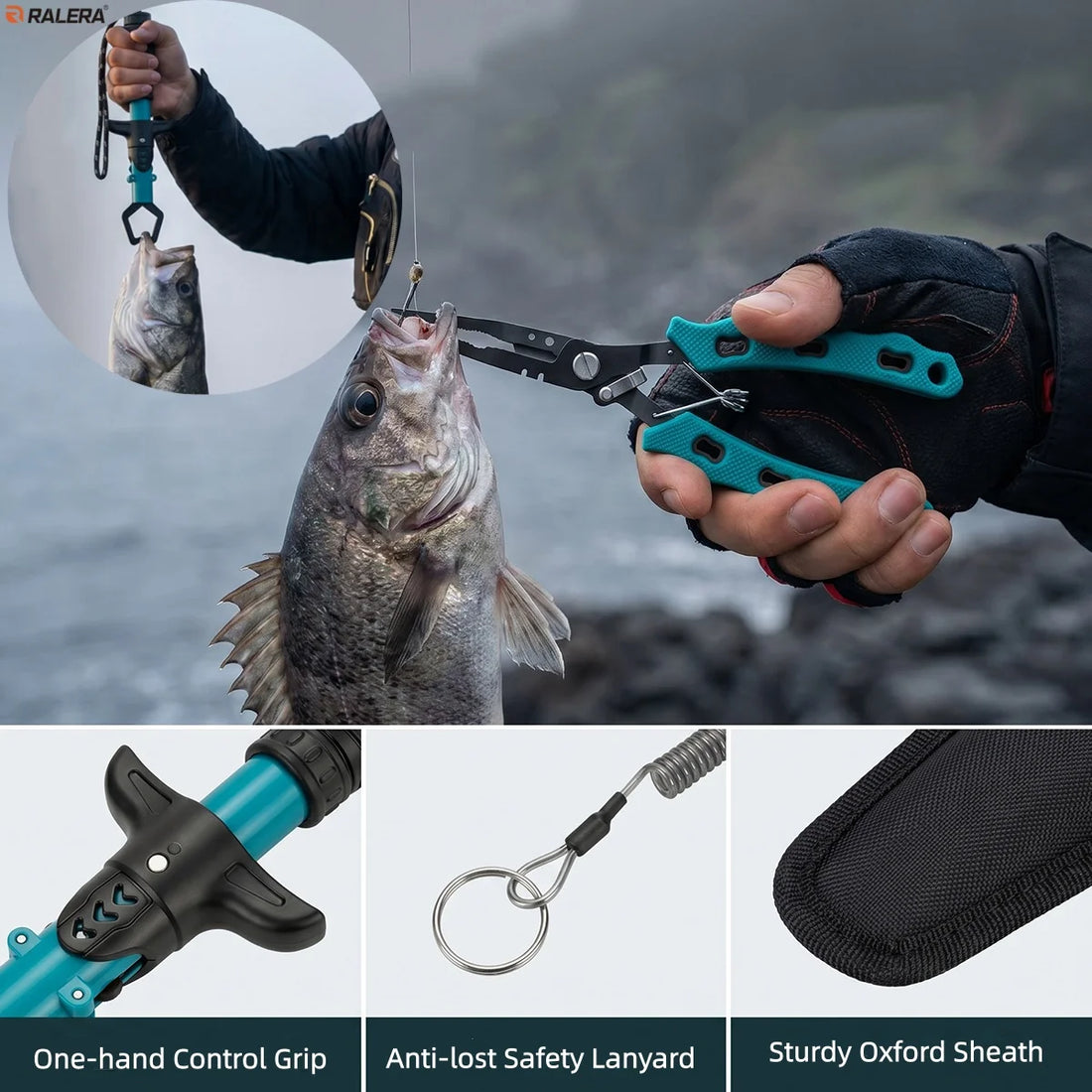 RALERA Saltwater Resistant Fishing Gear Tackle Kit