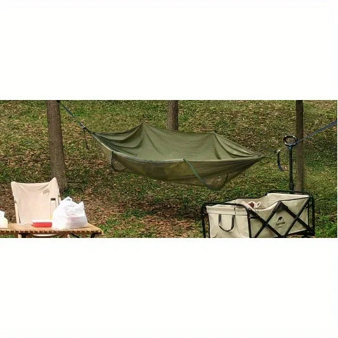 2-In-1 Camping Hammock With Mosquito Net