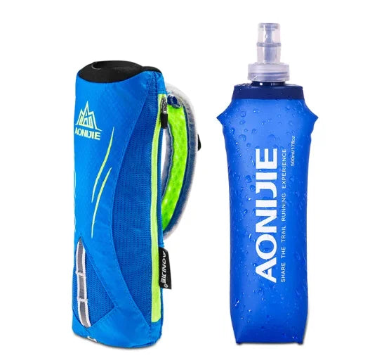 AONIJIE E908 Hand-held Water Bottle Holder Wrist Storage Bag