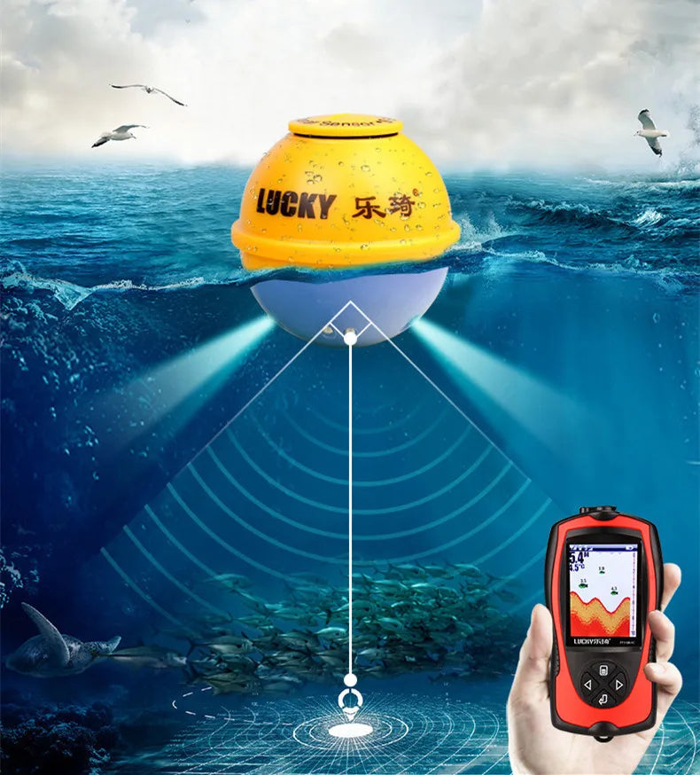 Handheld Wireless Sonar Sensor Fish Finder