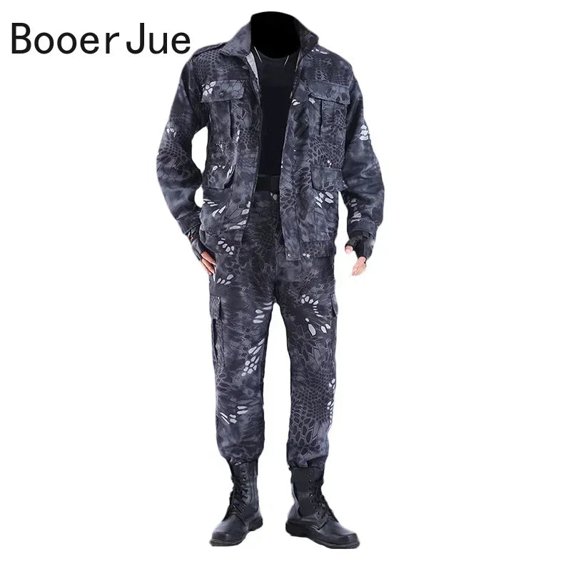 Black Python Camo Set