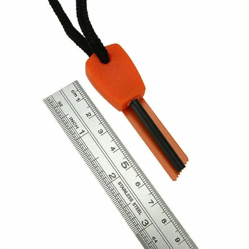 10-Pack Ferro Rod Fire Starter Kit