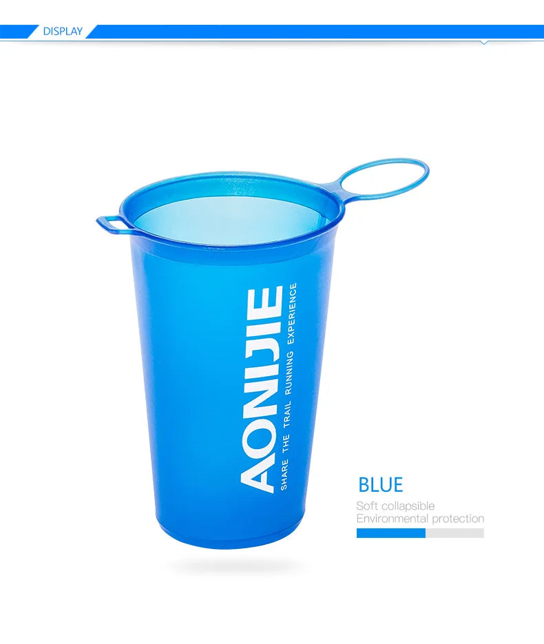 AONIJIE SD09 SD10 250ml 500ml Soft Flask Folding Collapsible Water Bottle