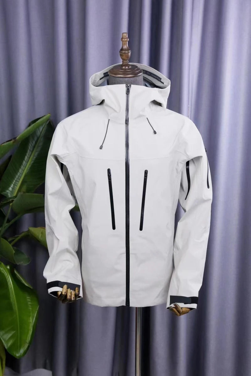 Three Layer Mens Womens Waterproof Windbreaker