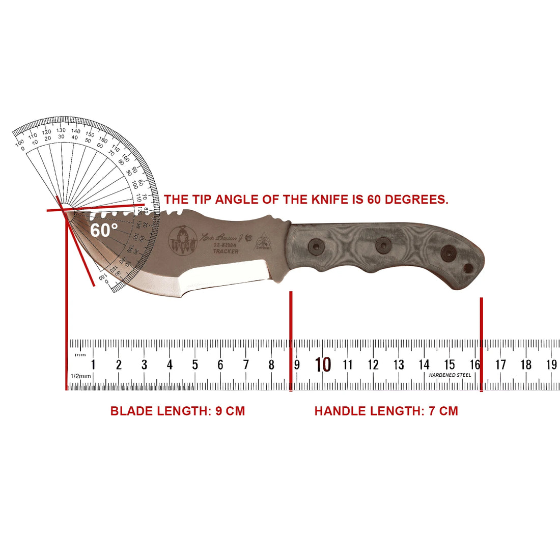 TOPS Tracker Survival Knife