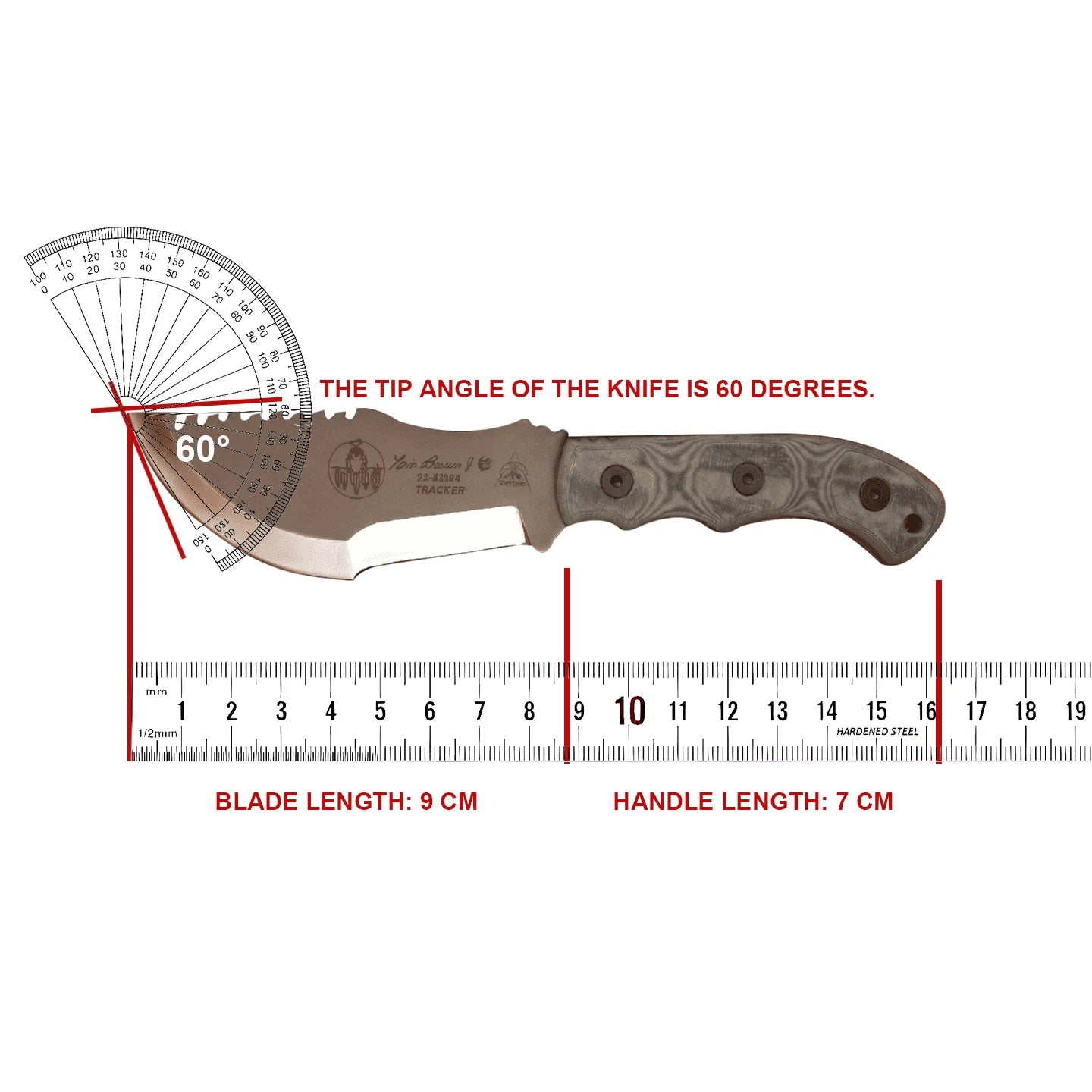 TOPS Tracker Survival Knife