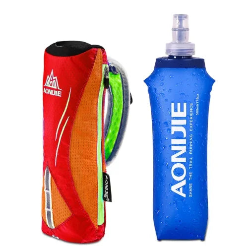 AONIJIE E908 Hand-held Water Bottle Holder Wrist Storage Bag