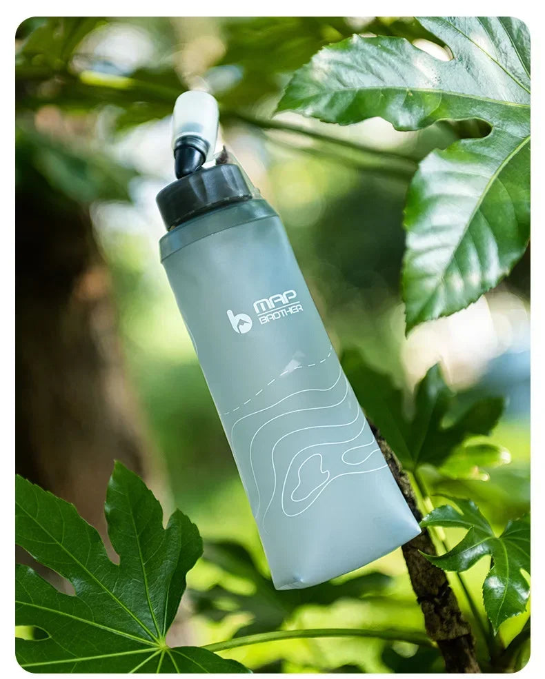 MAP BROTHER S005 250ml 420ml 500ml Soft Flask Folding Water Bottle