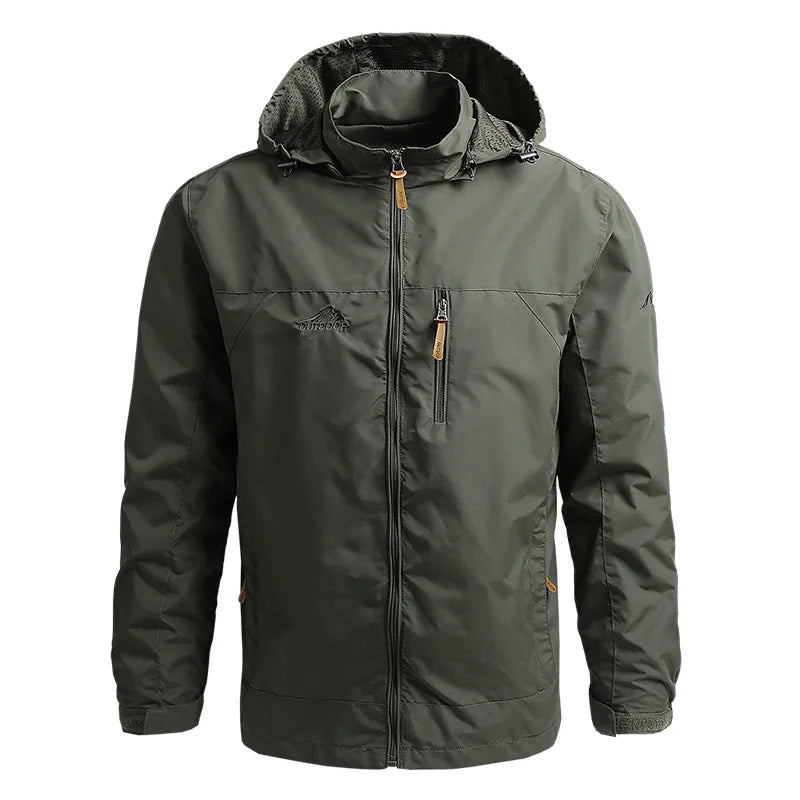 Versatile Outdoor Jacket  Military Style Windbreaker