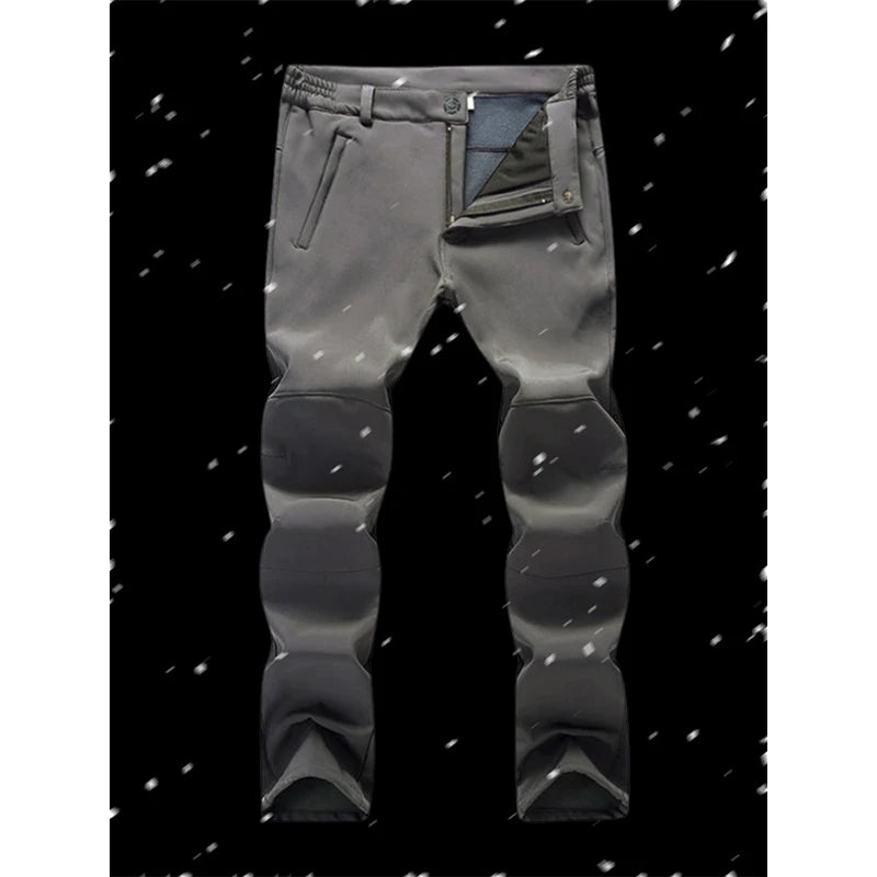 Men’s Fleece-Lined Softshell Trekking Pants