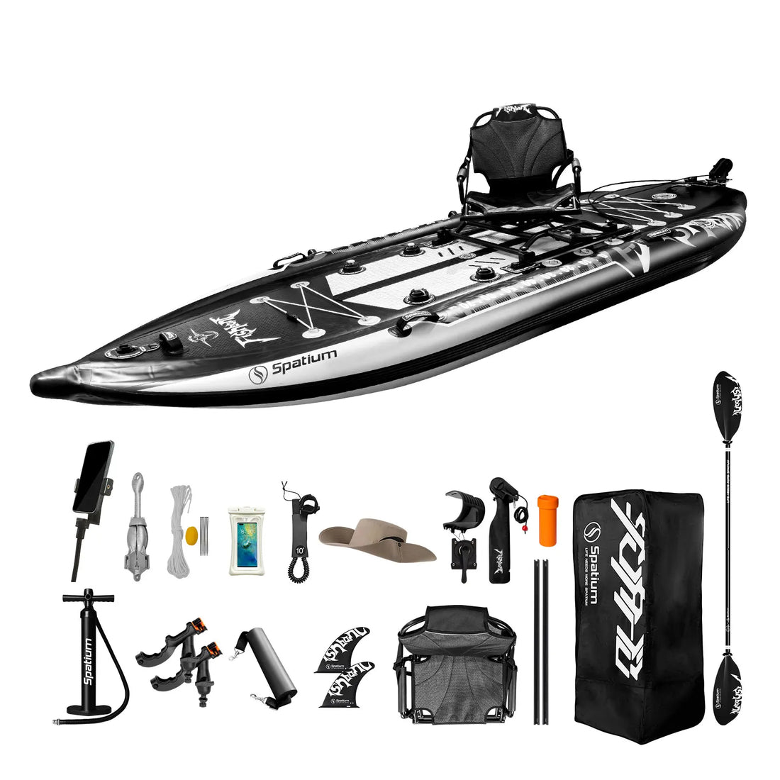 Spatium Fishing Kayak, Fishing Paddle Board