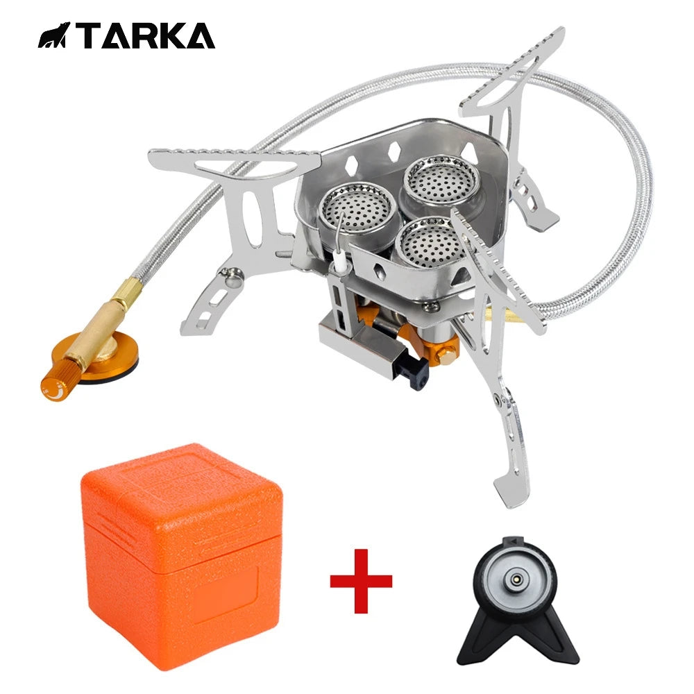 TARKA 3 Heads Gas Stove