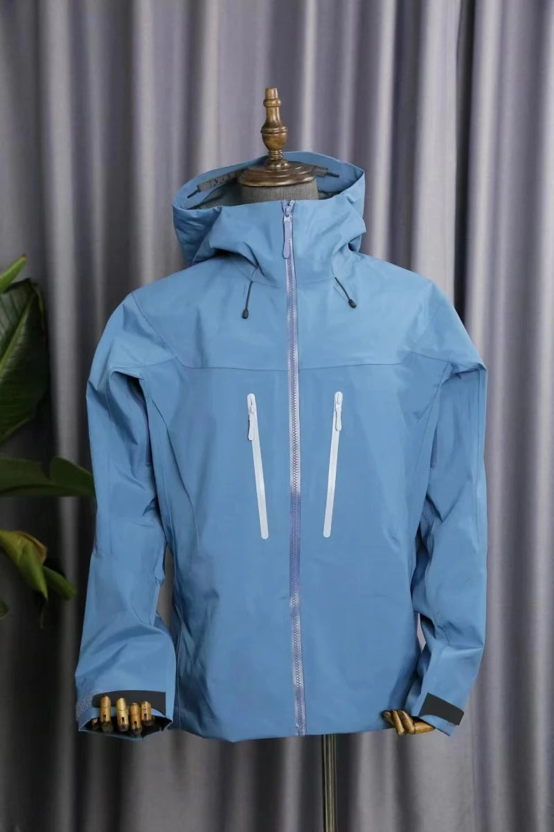 Three Layer Mens Womens Waterproof Windbreaker