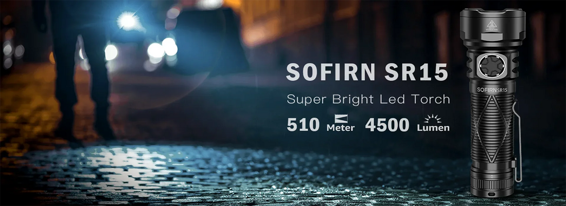 Sofirn SR15 4500LM Flashlight
