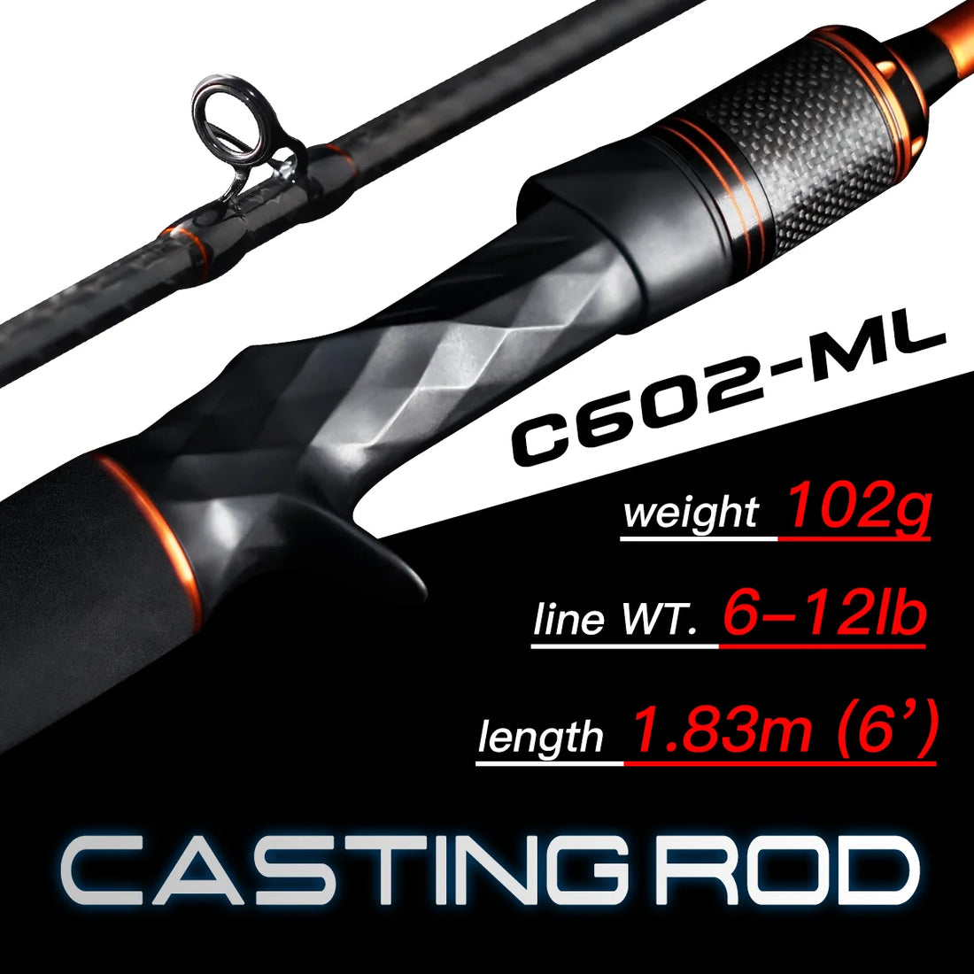 SEASIR Cast X Fishing Rod Carbon Fiber