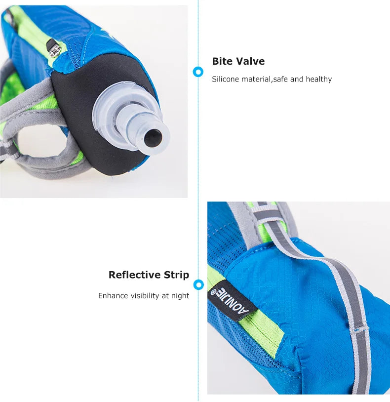 AONIJIE E908 Hand-held Water Bottle Holder Wrist Storage Bag