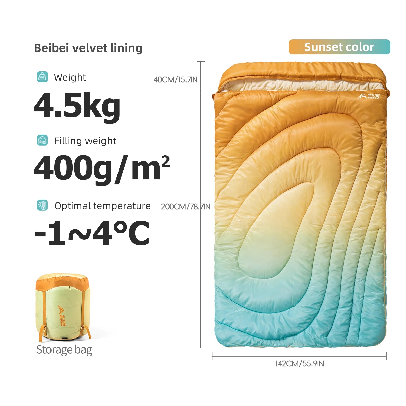 2 Person Sleeping Bag