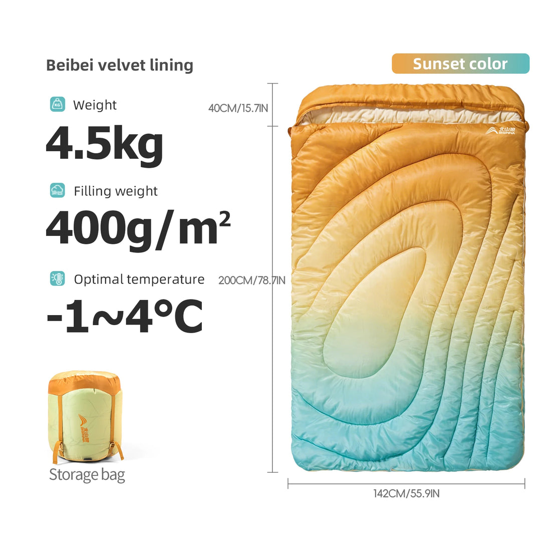 2 Person Sleeping Bag