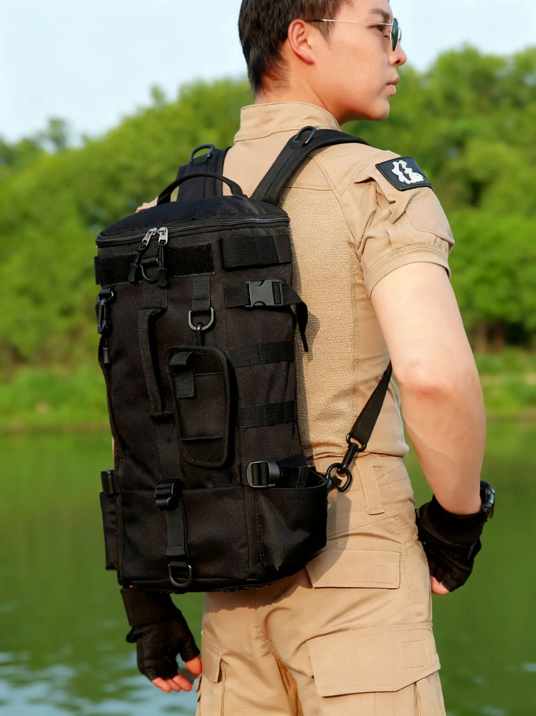 Multifunctional Fishing Backpack Tackle Bag