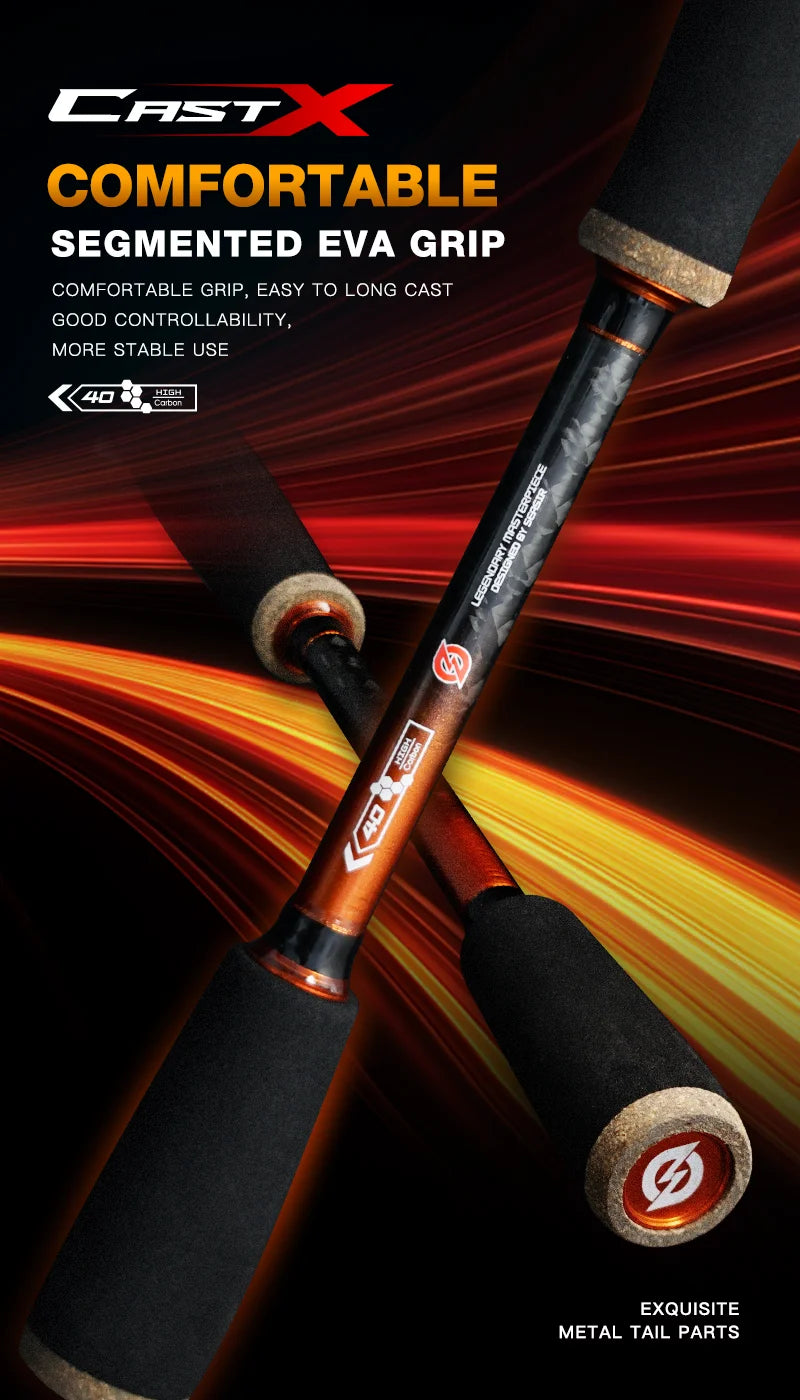 SEASIR Cast X Fishing Rod Carbon Fiber
