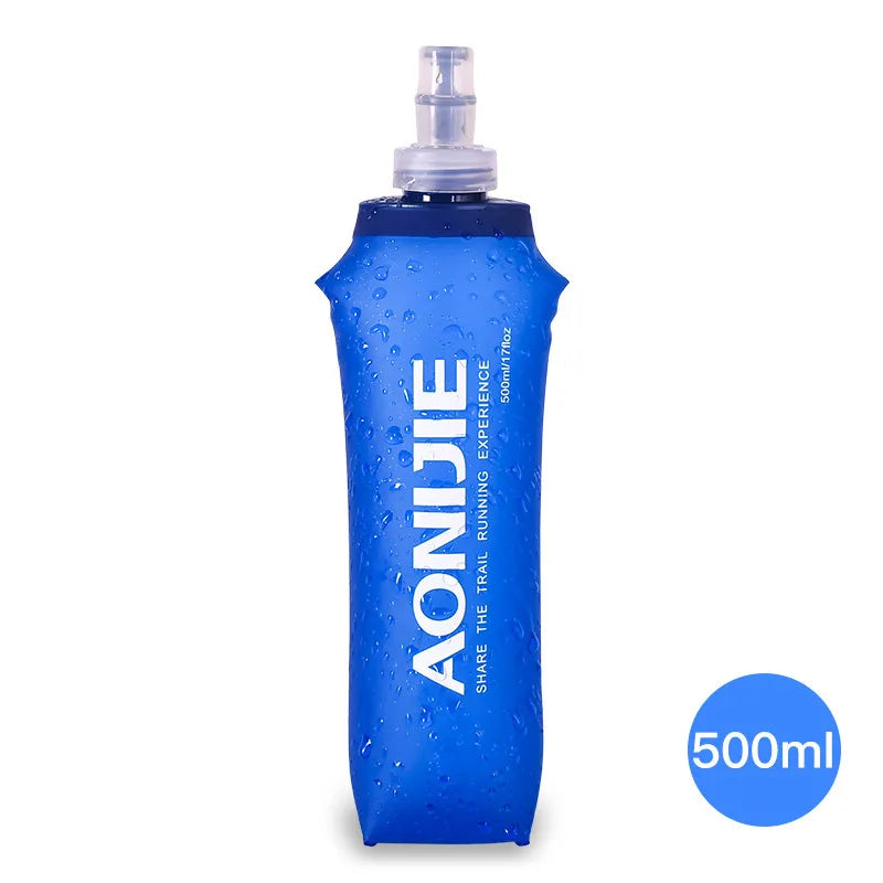 AONIJIE SD09 SD10 250ml 500ml Soft Flask Folding Collapsible Water Bottle