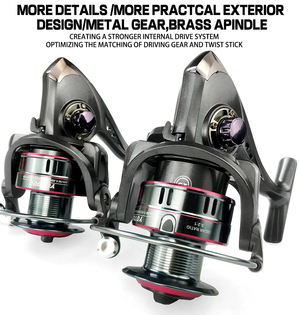 Carbon Fiber Fishing Rod And Reel Combo Telescopic Spinning Reel