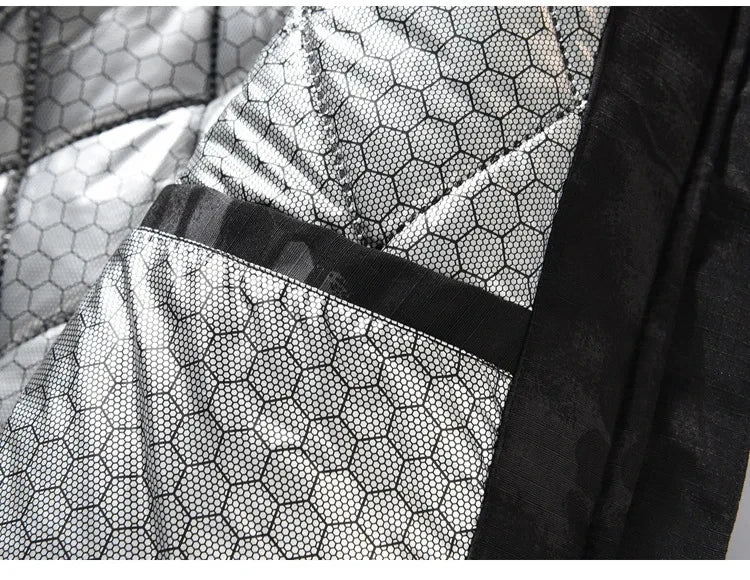 Winter Heat Reflection Warm Coats, Cargo Pants Set