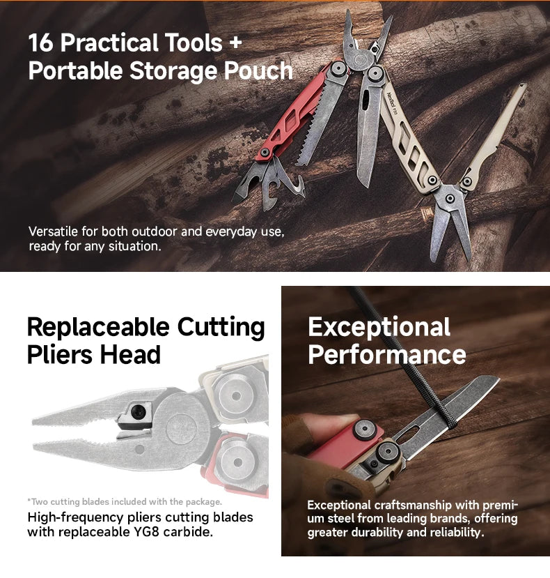NexTool 16-in-1 Flagship Pro F30 Multitool