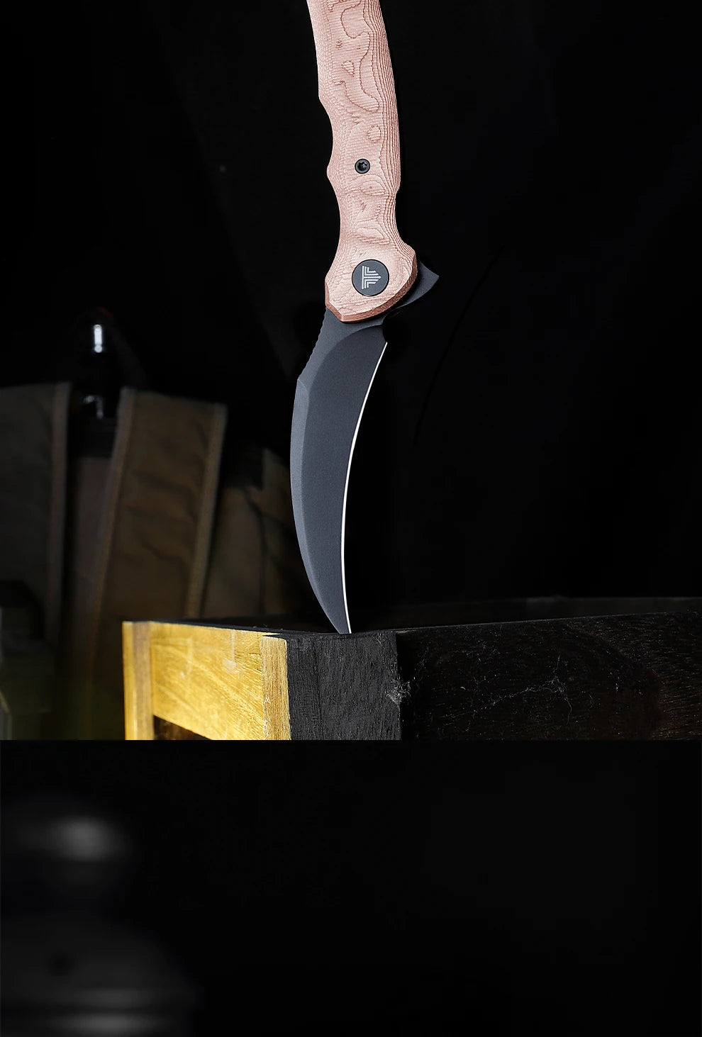 TRIVISA Lacerta Folding Pocket Knife