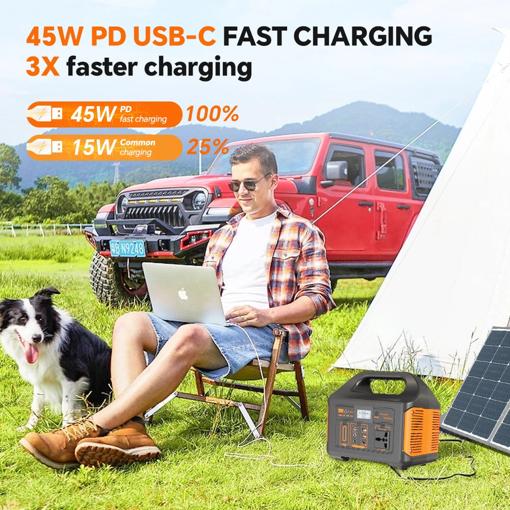 500W 460Wh Portable Power Station